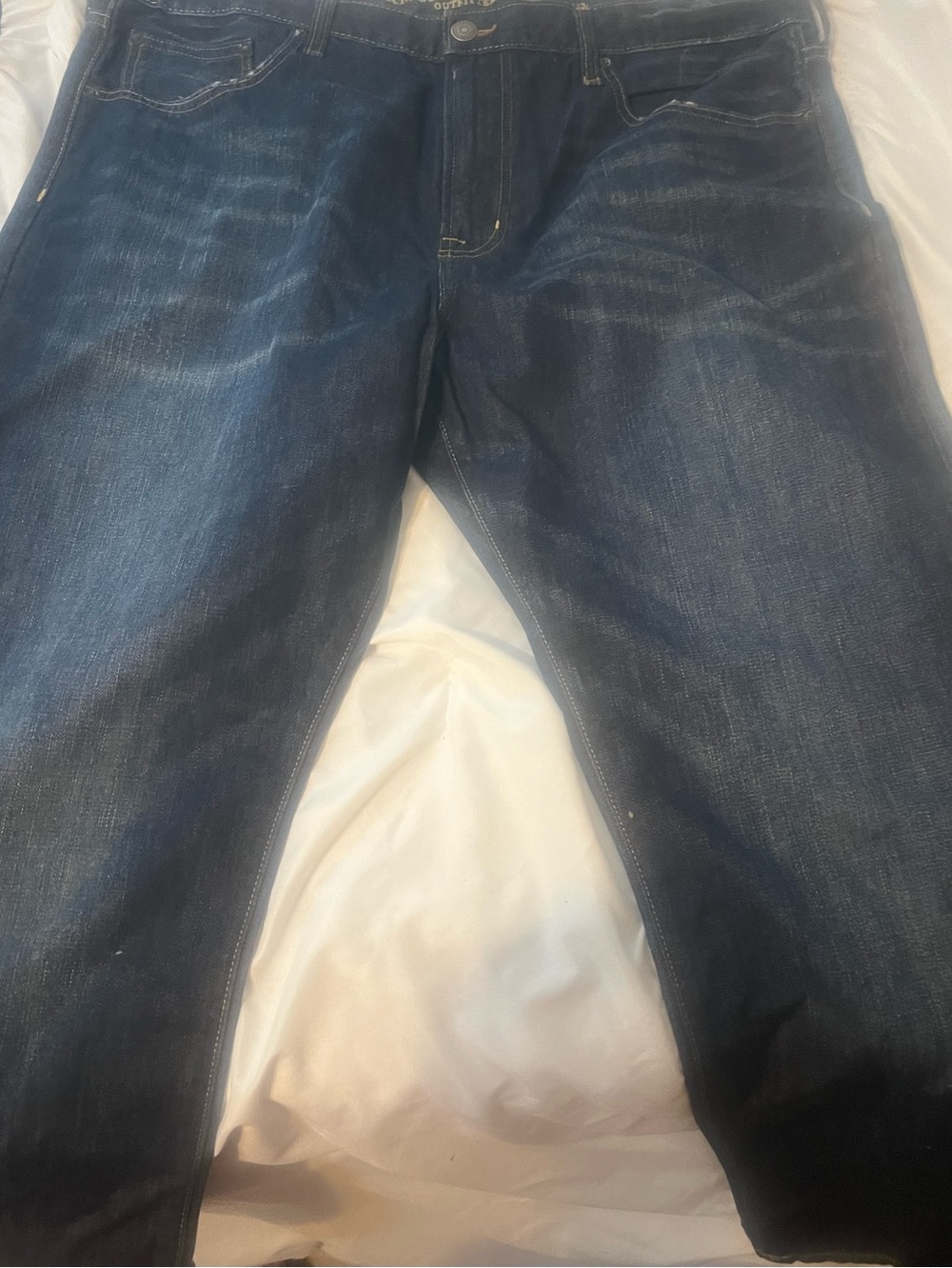 American Eagle Men's Dark Blue Denim Jeans